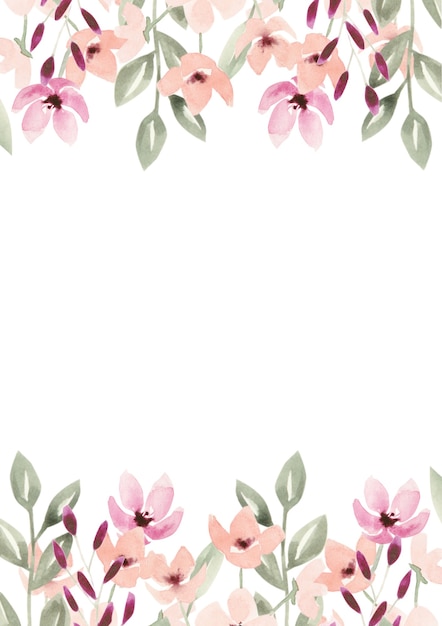 fleurs et feuilles simples