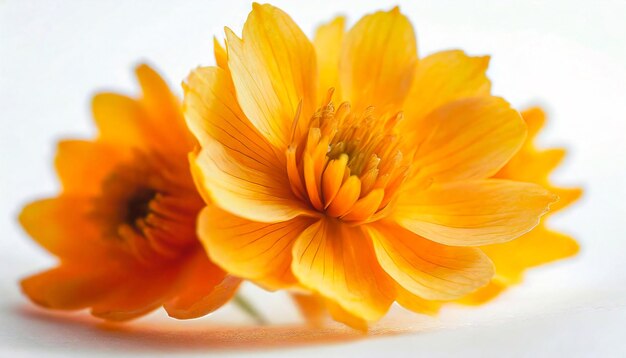 Photo fleurs sur un fond blanc image imprimable pour le mur pour le salon