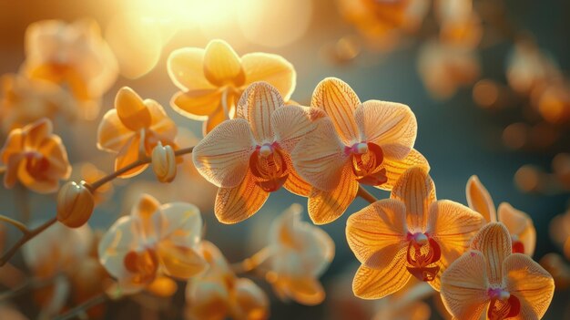 Des fleurs jaunes de près