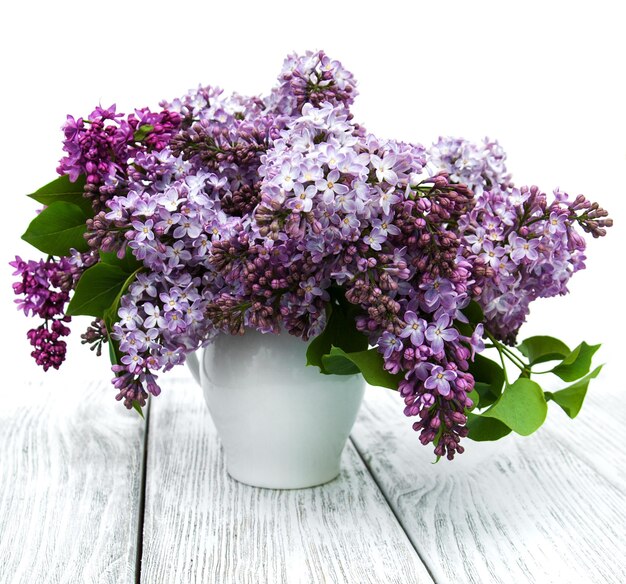 Les fleurs de lilas