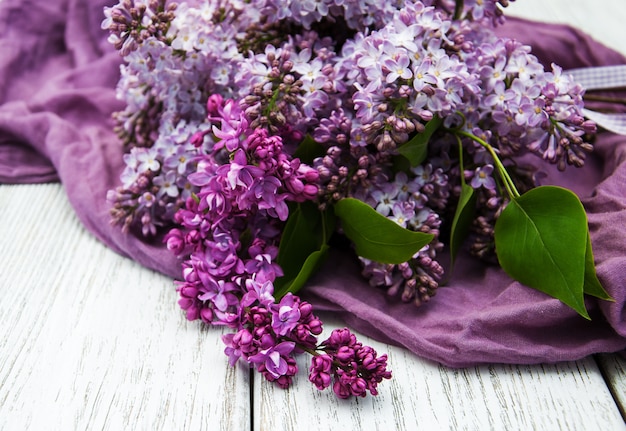 Fleurs lilas