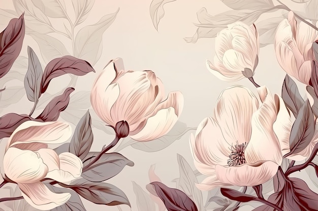 Fleurs de magnolia