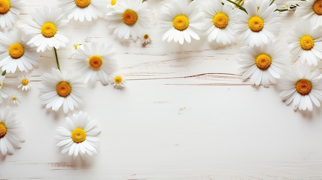 Fleurs de marguerite d'été