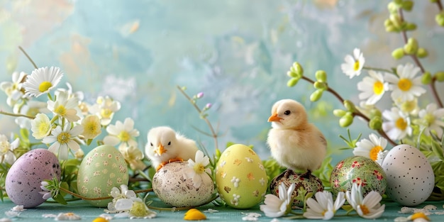 Photo les fleurs de pâques