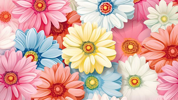 Des fleurs pour colorier des livres