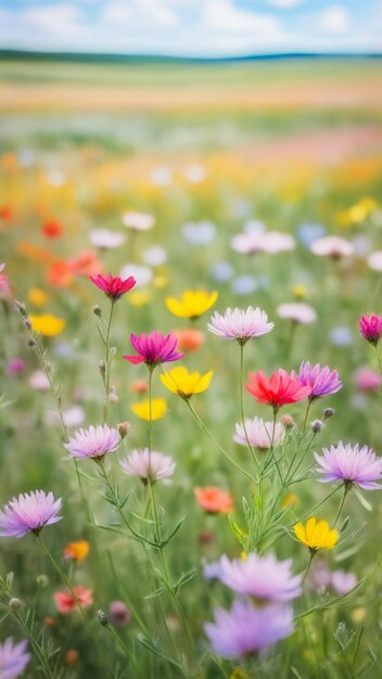 Les fleurs des prairies