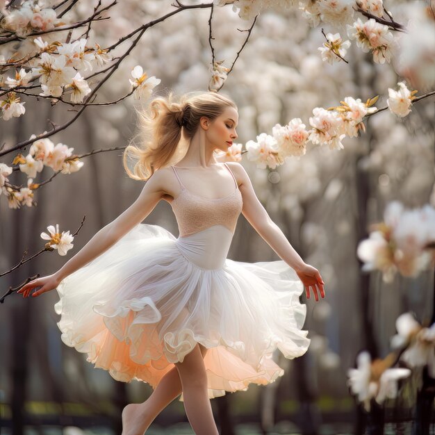 Les fleurs de printemps, le ballet, la nature, les photos de fond