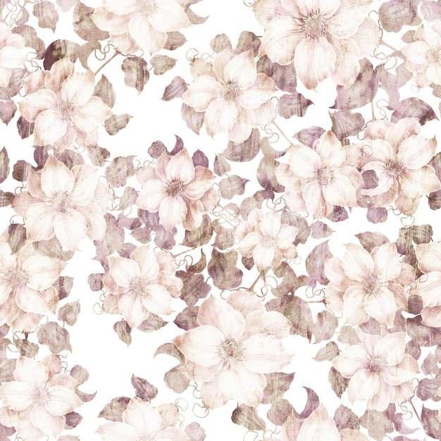 Des fleurs roses