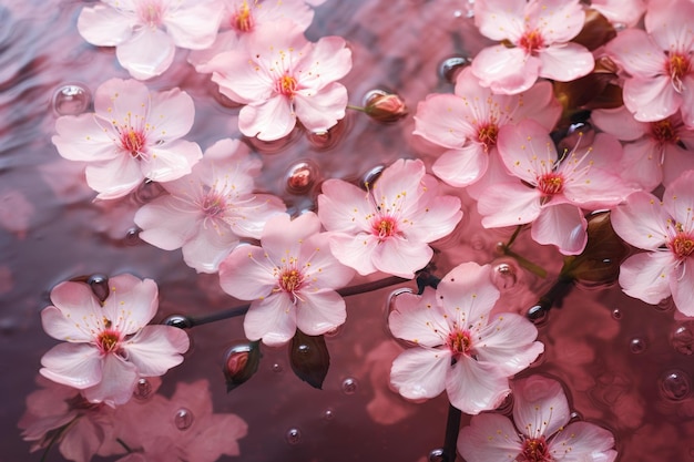 Des fleurs de sakura exquises génèrent de l'intelligence artificielle