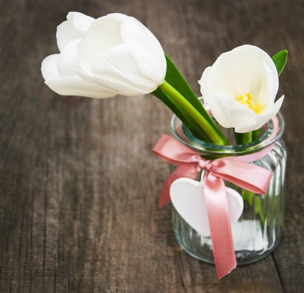 Fleurs de tulipes printanières