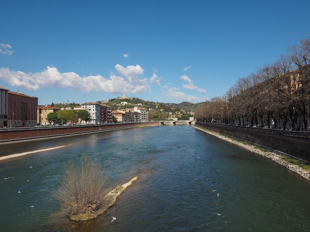 Fleuve Adige à Vérone