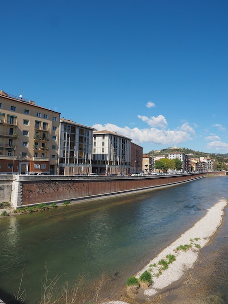 Fleuve Adige à Vérone