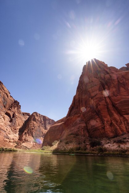 Fleuve Colorado à Glen Canyon Arizona États-Unis d'Amérique