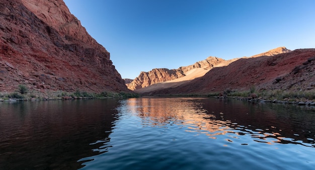 Fleuve Colorado à Glen Canyon Arizona États-Unis d'Amérique