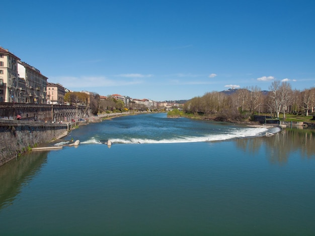 Fleuve Pô à Turin