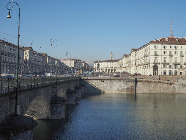 Fleuve Pô à Turin