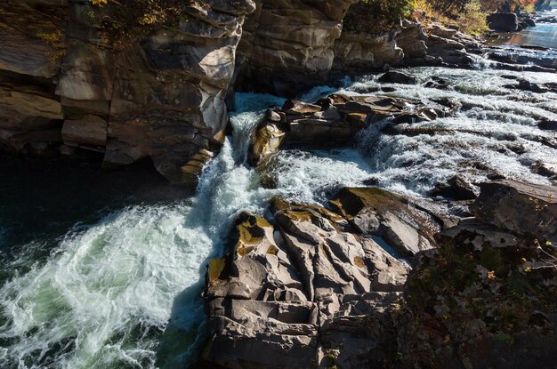 Fleuve Prut Yaremche Ukraine