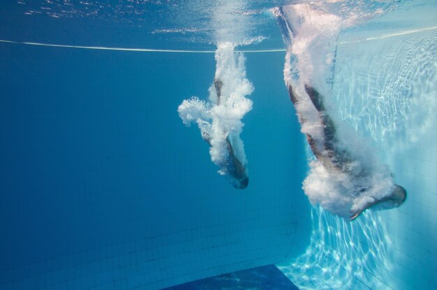 Photo flip synchronisé vers l'arrière