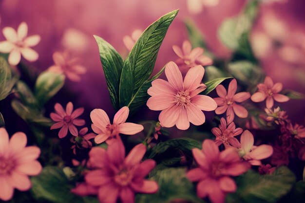 Photo floral background