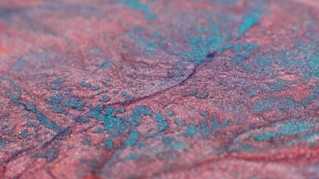 Fluide Magique Art Créatif Abstrait Bue Paillettes