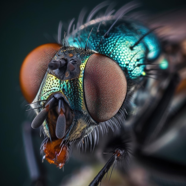 Fly gros plan macro