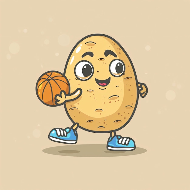Photo flyer de célébration de la journée nationale de la pomme de terre graphique vectoriel de conception plate avec un thème festif de pommes de terre