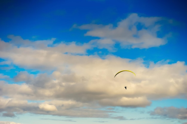 Flyer cerf-volant dans le ciel fond hd