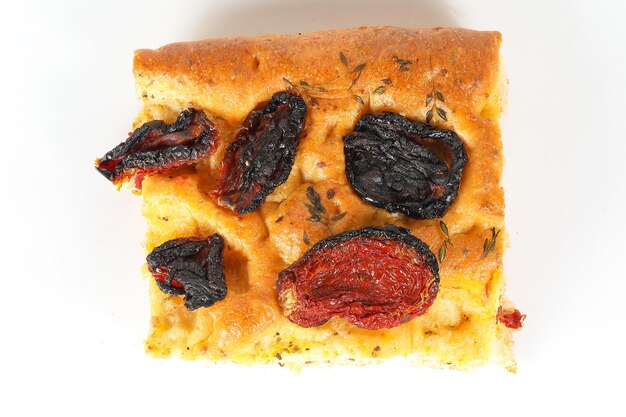 Focaccia aux tomates séchées