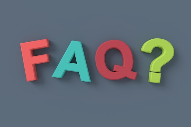 Foire aux questions (FAQ). Rendu 3D.