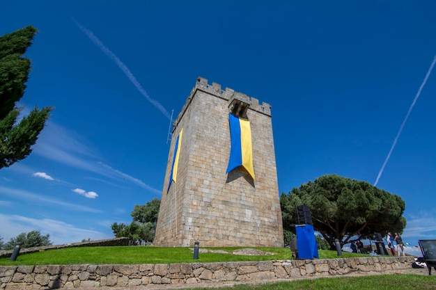 Foire médiévale au château de Pinhel dans le quartier de Guarda Portugal