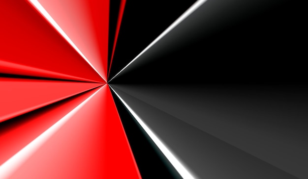 Fond abstrait 3D rouge