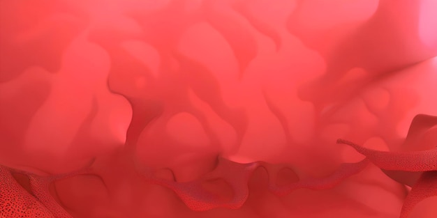 Fond abstrait 3D rouge