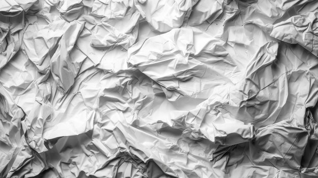 Fond abstrait avec ai générative de papier froissé