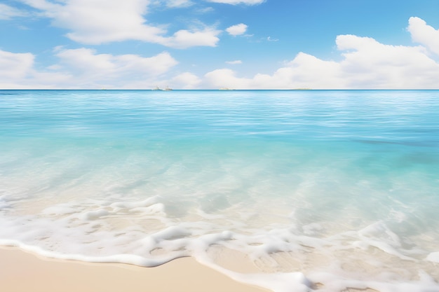 Fond abstrait de belles plages de sable avec des eaux cristallines de la mer et du lagon