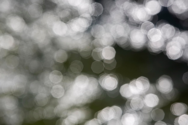 Fond abstrait bokeh blanc