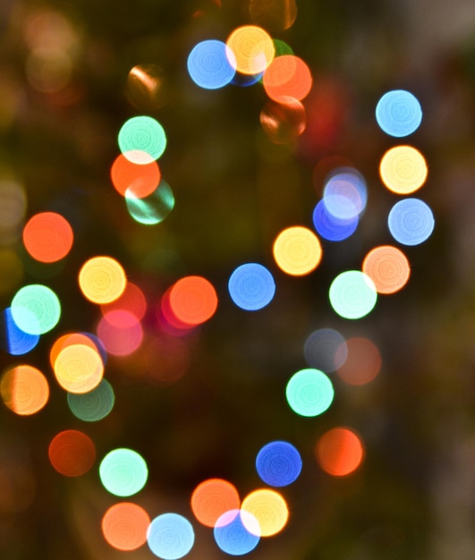 Fond abstrait bokeh