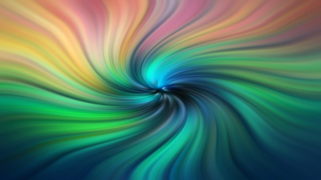 un fond abstrait coloré avec un dessin en spirale multicolore
