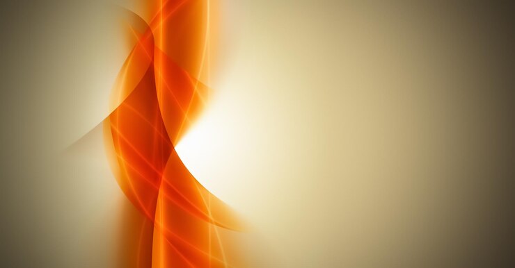 Photo fond abstrait avec un design vertical lumineux dans les tons jaunes et orange