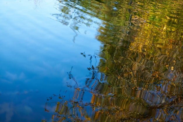 Fond abstrait de l&#39;eau