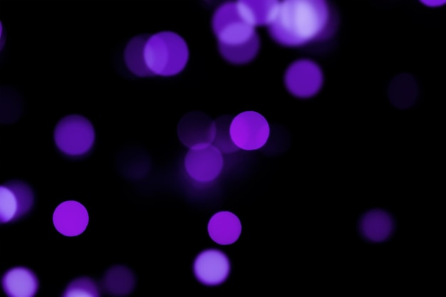 Fond abstrait élégant de fête avec des lumières de bokeh