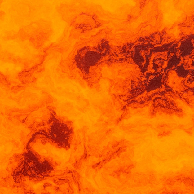 Fond abstrait de lave de magma fondu