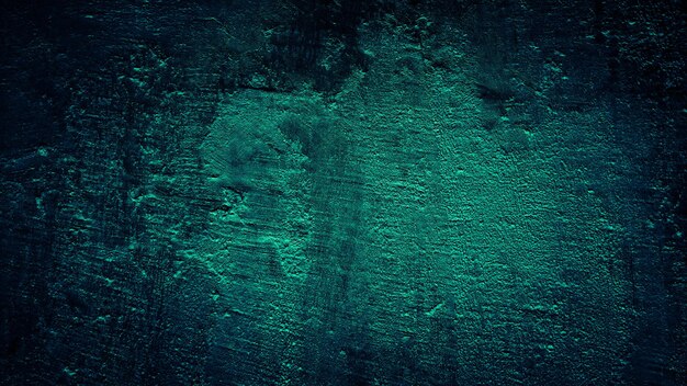 fond abstrait de mur de béton de ciment de texture vert grungy foncé