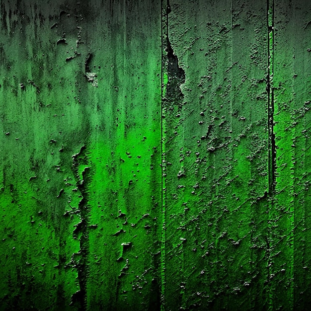 Fond abstrait de mur de ciment en béton à texture vert noir