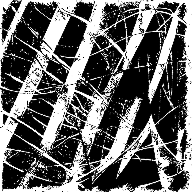 Photo fond abstrait noir et blanc texture de peinture à l'huile audacieuse coup de pinceau rugueux grunge dessiné à la main