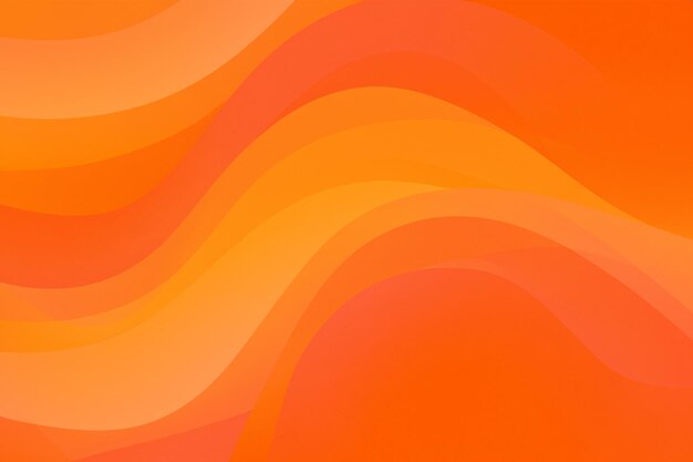 Le fond abstrait orange se compose d'une ligne lisse