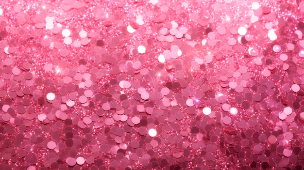 Fond abstrait de paillettes roses