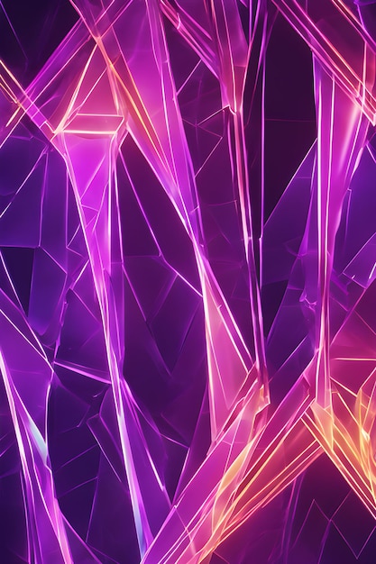 Fond abstrait palette rose violet graphiques fractals raster