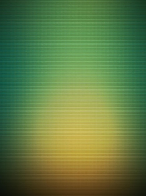 Fond abstrait avec des rayures vertes et jaunes sur le côté droit