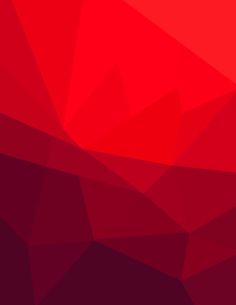un fond abstrait rouge avec un motif géométrique rouge et rouge