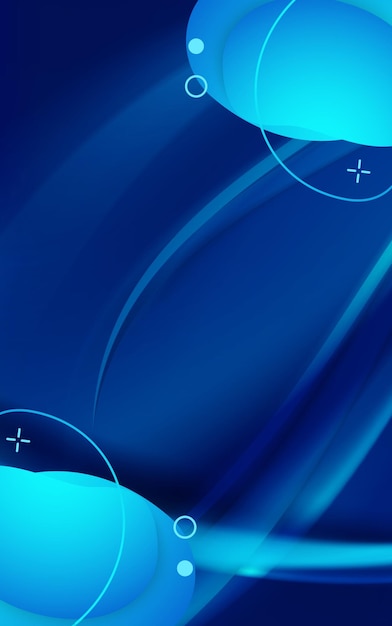fond abstrait de téléphone moderne bleu 5